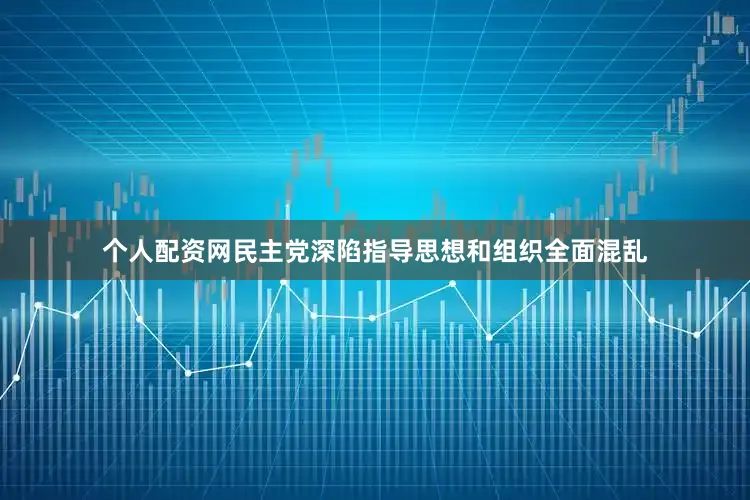 个人配资网民主党深陷指导思想和组织全面混乱
